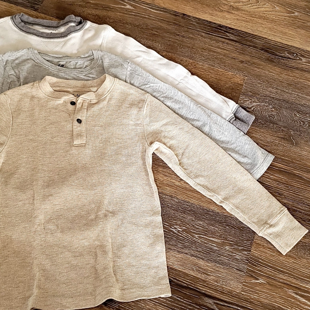 3 Long Sleeve Shirts All Size 6